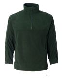 Sierra Pacific 3351 Unisex Microfleece Quarter-Zip in Deep forest