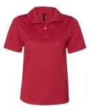 Sierra Pacific 5100 Women's Value Polyester Polo Red