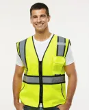 ML Kishigo 1595-1598 Standard Contrast Vest Lime/ Blue