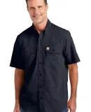 CARHARTT CT105292 Carhartt Force   Solid Short Sle Navy