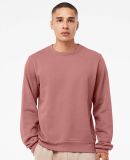 Bella + Canvas 3911 Unisex Classic Crewneck Sweats in Mauve