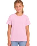 Gildan 64000B Youth Softstyle T-Shirt in Light pink