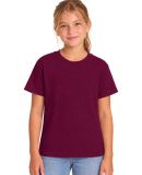 Gildan 64000B Youth Softstyle T-Shirt in Maroon
