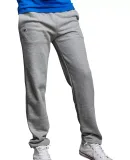Russel Athletic 82ANSM Adult Open-Bottom Sweatpant in Medium grey hthr