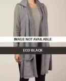 38006F2 Alternative Apparel Eco-Hooded Scarf Eco Black