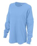 Boxercraft BW3514 Women's Pom Pom Long Sleeve Jers in Skye blue