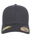 Yupoong-Flex Fit 6606R Sustainable Retro Trucker C in Charcoal/ white