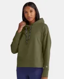 Champion Clothing CHP100 Women's Sport Hooded Swea Fresh Olive