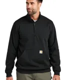 CARHARTT CT105294 Carhartt Midweight 1/4-Zip Mock  Black