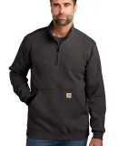 CARHARTT CT105294 Carhartt Midweight 1/4-Zip Mock  CarbonHthr