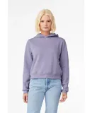 Bella + Canvas 7519 Ladies' Classic Pullover Hoode in Dark lavender