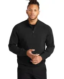 MERCER+METTLE MM3020 Mercer+Mettle   1/4-Zip Sweat DeepBlack