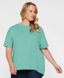 LA T 3519 Ladies' Hi-Lo T-Shirt in Saltwater