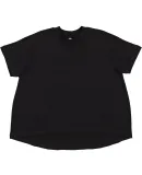 LA T 3519 Ladies' Hi-Lo T-Shirt BLACK