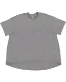 LA T 3519 Ladies' Hi-Lo T-Shirt GRANITE HEATHER