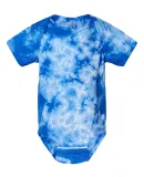 Dyenomite 340CR Infant Crystal Tie-Dyed Onesie in Royal