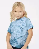 Dyenomite 330CR Toddler Crystal Tie-Dyed T-Shirt in Manhattan