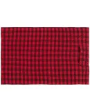 J America 8852 Triblend Fleece Blanket Red Buffalo Triblend