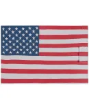 J America 8852 Triblend Fleece Blanket Stars & Stripes Triblend