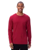 Threadfast Apparel 180LS Unisex Ultimate Long-Slee BURGUNDY