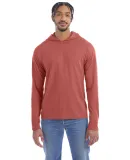 Comfort Wash GDH280 Unisex Jersey Hooded Sweatshir Nantucket Red