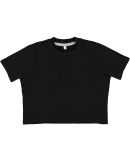 LA T 3518 Ladies' Boxy T-Shirt in Blended black