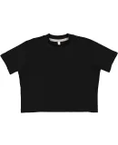 LA T 3518 Ladies' Boxy T-Shirt in Blended black