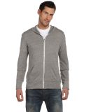 AA1970 Alternative Apparel Unisex Eco Zip Up Hoodi in Eco grey