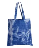 Q-Tees TD800 Tie-Dyed Canvas Bag in Cloudy blue
