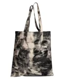 Q-Tees TD800 Tie-Dyed Canvas Bag in Stormy ash