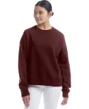 Champion Clothing S650 Women's Powerblend® Crewne Maroon