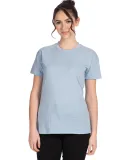 Next Level Apparel 6600 Ladies' Relaxed CVC T-Shir HTHR COLUM BLUE