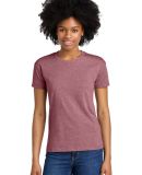 Next Level Apparel 6600 Ladies' Relaxed CVC T-Shir in Heather mauve