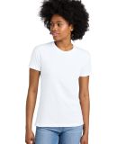Next Level Apparel 6600 Ladies' Relaxed CVC T-Shir in White