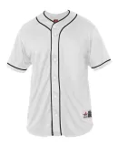 Alleson Athletic 52MBBJ Diamond Jersey in White/ black