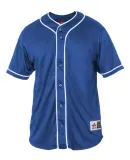 Alleson Athletic 52MBBJY Youth Diamond Jersey in Royal/ white
