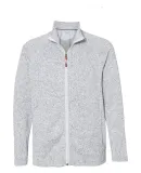 Weatherproof 198013 Vintage Sweaterfleece Full-Zip Light Grey Heather