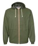Weatherproof 193910 Vintage Hooded Rain Jacket Bronze Green