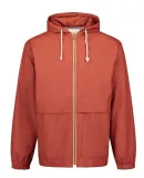 Weatherproof 193910 Vintage Hooded Rain Jacket Orange Tea