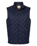 Weatherproof 207359 Vintage Diamond Quilted Vest in Navy
