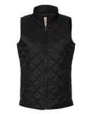 Weatherproof W207359 Women's Vintage Diamond Quilt in Black