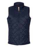 Weatherproof W207359 Women's Vintage Diamond Quilt in Navy