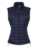 Burnside Clothing 5703 Women's Elemental Puffer Ve in Navy