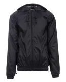 Burnside Clothing 9728 Hooded Nylon Mentor Jacket in Navy