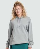 Jerzees 700MR Premium Eco Blend Ringspun Hooded Sw in Frost grey heather