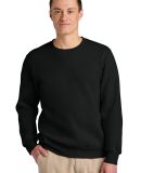 Jerzees 701MR Premium Eco Blend Ringspun Crewneck  in Black ink