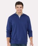 Boxercraft BM5205 Alumni Quarter Zip Pullover in Navy