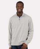 Boxercraft BM5205 Alumni Quarter Zip Pullover in Oxford heather