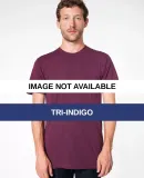 American Apparel TR406 Unisex Tri-Blend Pocket T-S Tri-Indigo