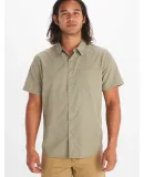 Marmot M14116 Men's Aerobora Short-Sleeve Woven VETIVER